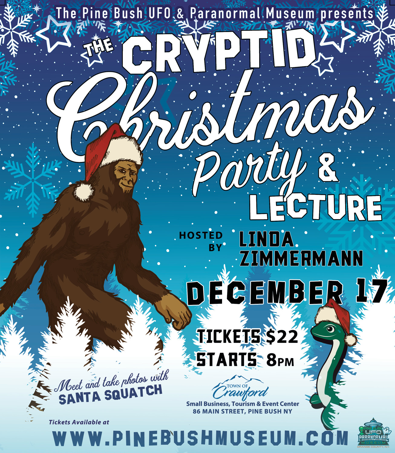 Cryptid Christmas Party Lecture My Hudson Valley